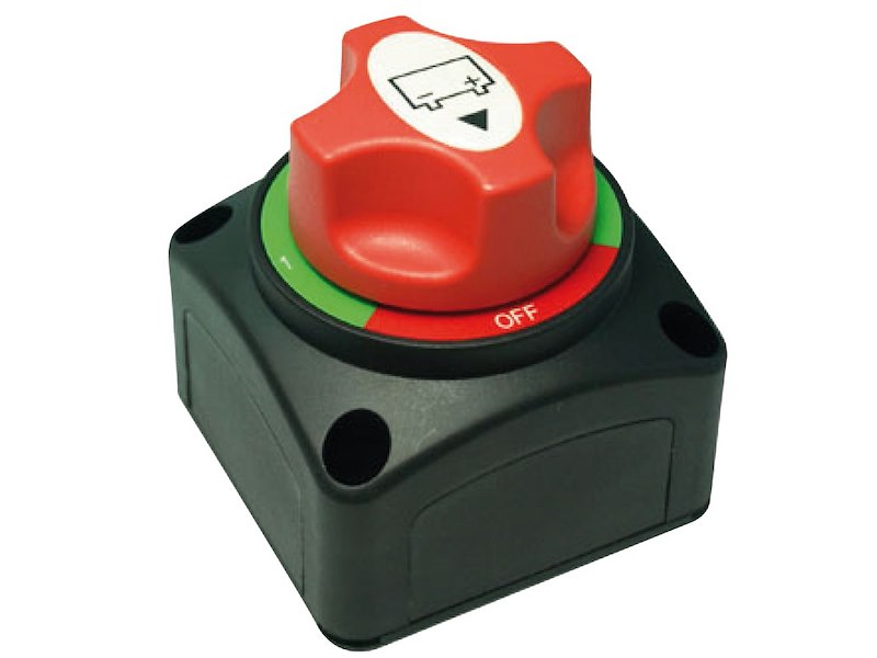 Deviatore scambiabatterie compatto