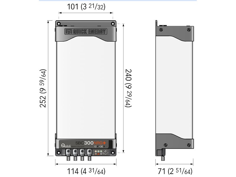 Caricabatterie Quick SBC 300 NRG+ / 30 A -