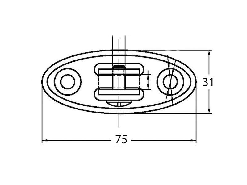 Supporti a forcella snodati con base in plastica