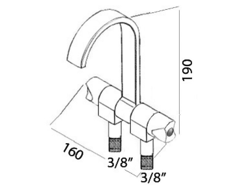 Rubinetto Style Serie Black 