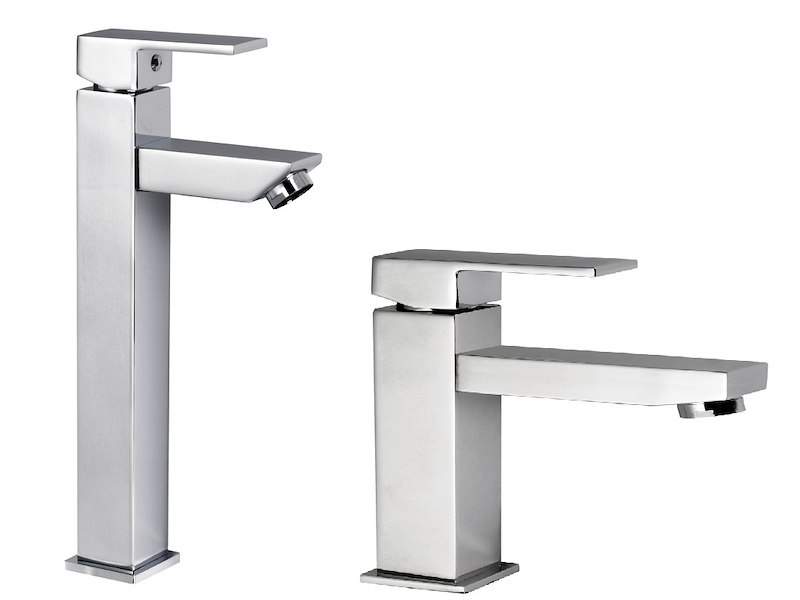 Rubinetto Lavello Bagno Serie Square