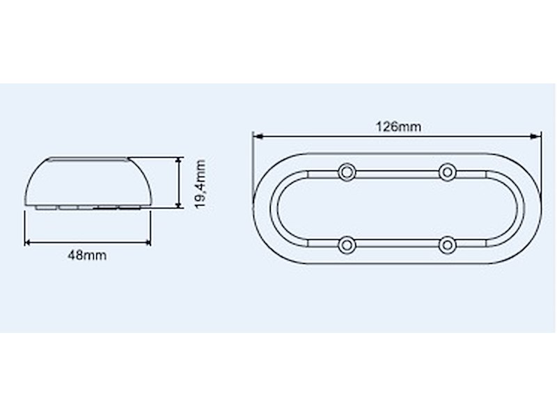 Luce Subacquea AkerLight 12 W
