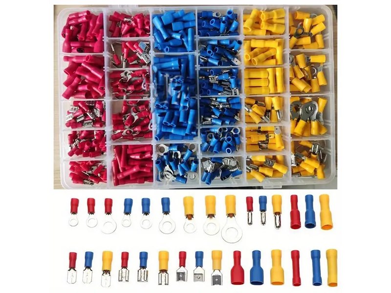 Kit connettori e faston - 500 pezzi