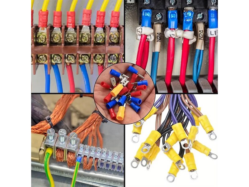 Kit connettori e faston - 280 pz -