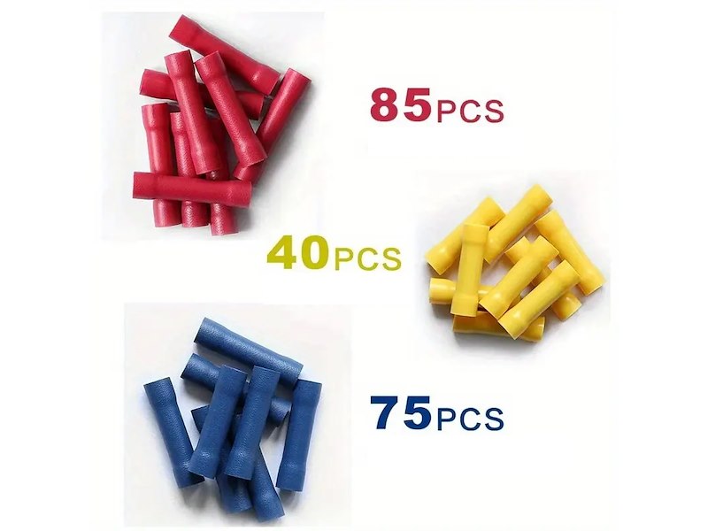 Kit connettori faston testa / testa - 200 pz -