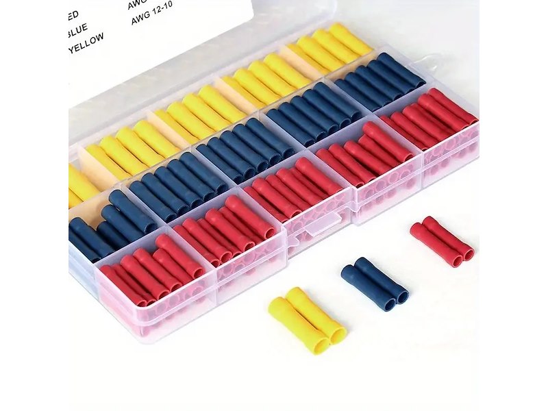 Kit connettori faston testa / testa - 200 pz -