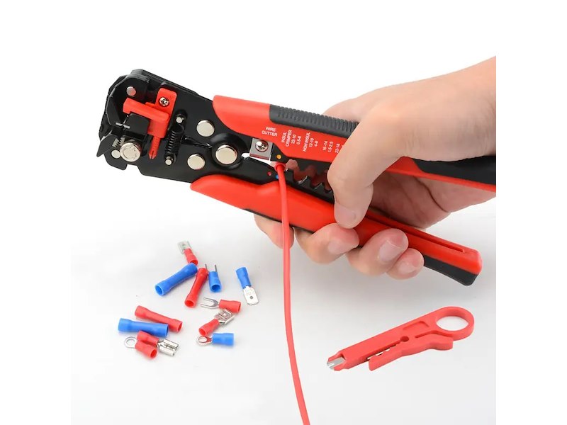 Pinza Spelafili Crimpatura e Taglio