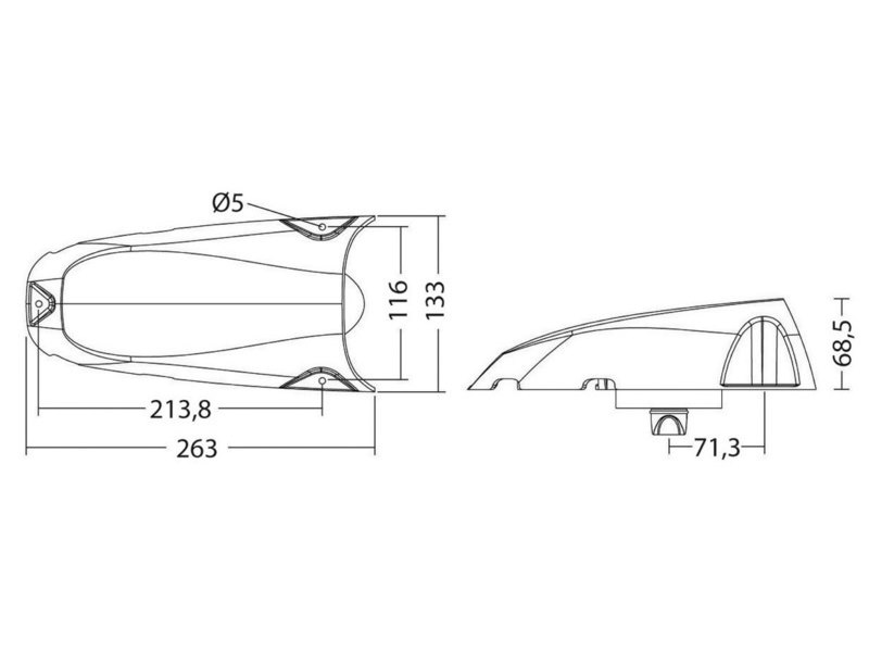 Sistema presa d'aria Wind Shell