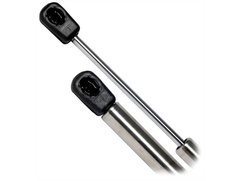 Molla a gas in acciaio inox con testa a sfera