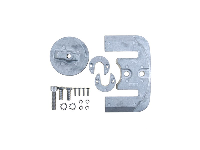 Kit anodi Bravo 2 e 3 in alluminio