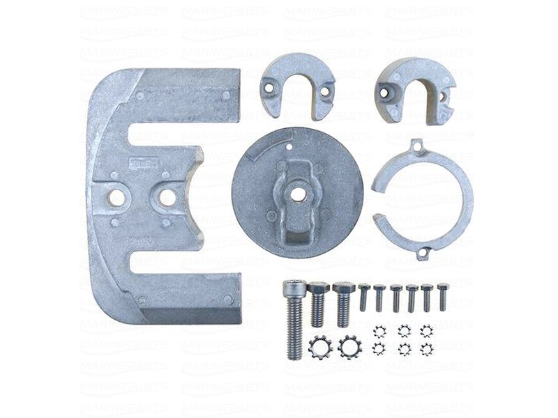 Kit anodi alluminio  Mercruiser Bravo 1