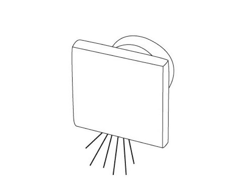 Luci di Cortesia LED da Incasso – Serie Square -