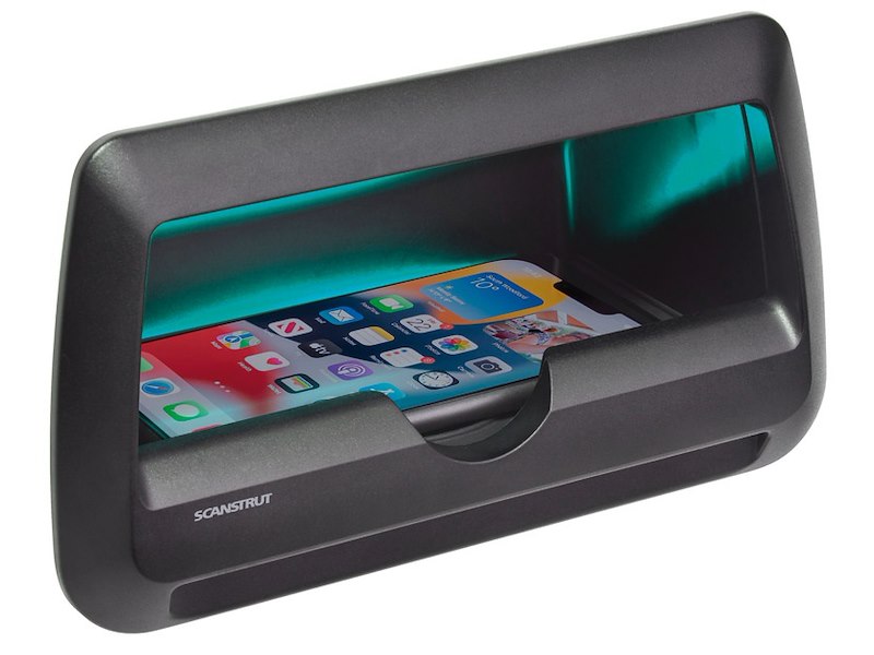 Caricabatteria stagno ROKK wireless Cove LED - 3 coil 15 W