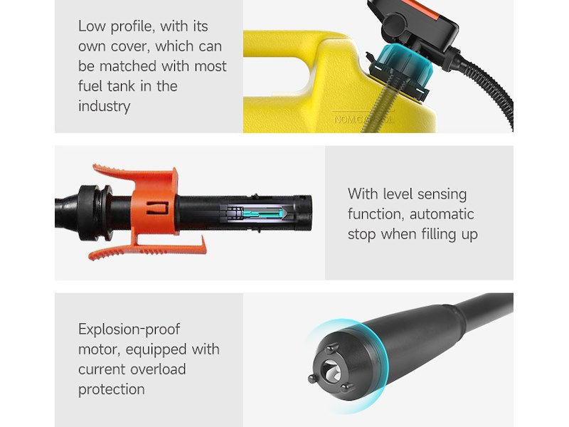 Pompa per travaso carburante