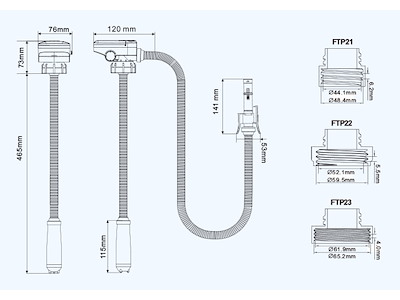 Pompa elettrica portatile a batteria per trasferimento liquidi