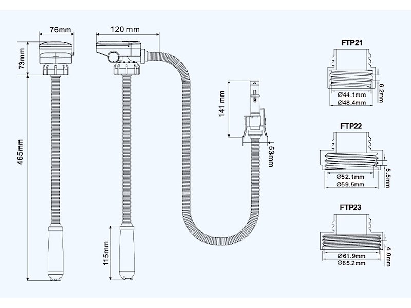 Pompa per travaso carburante