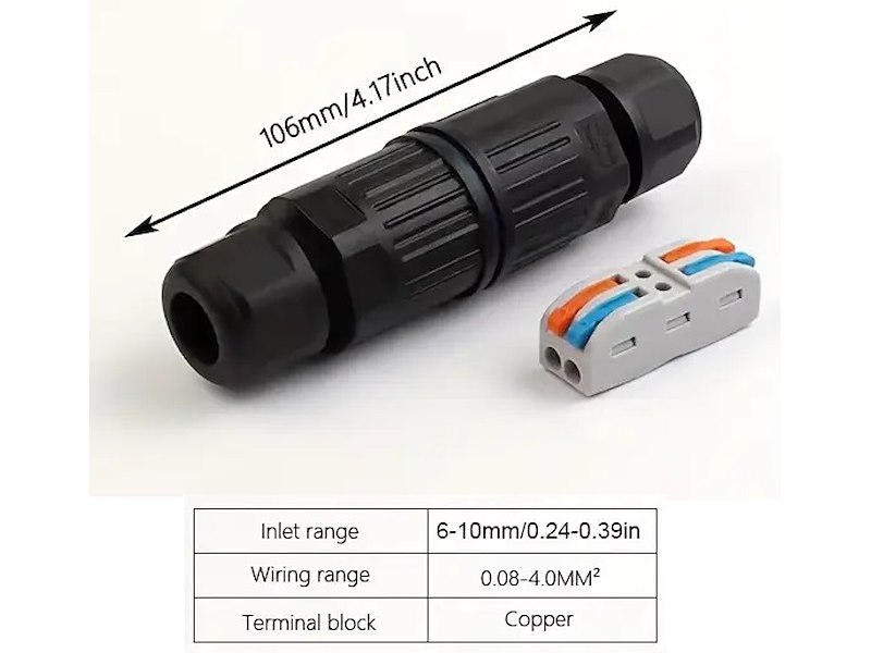 Connettore elettrico impermeabile