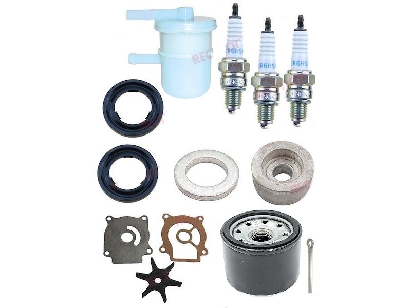 Kit tagliando completo per Suzuki  DF25 DF30 (2001-10)