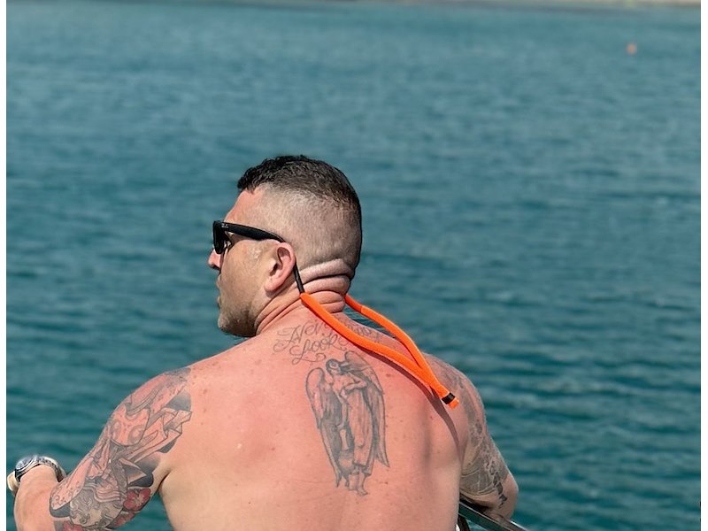 Salva occhiali galleggiante