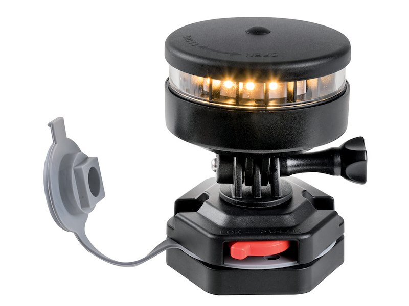 Luce di via 360° a batteria