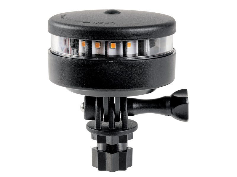 Luce di via 360° a batteria