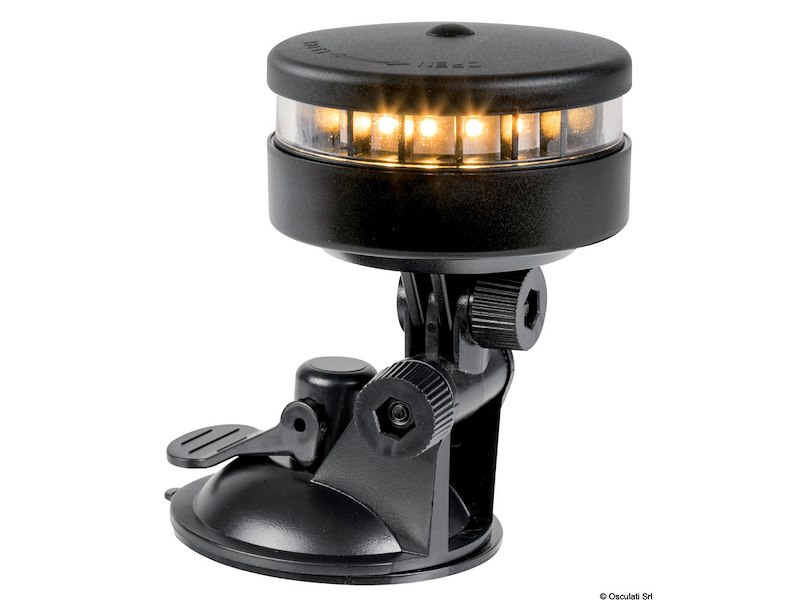 Luce di via 360° a batteria