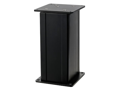 Gamba tavolo Dudge 77 square elettrica in alluminio