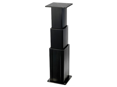 Gamba tavolo Dudge 77 square elettrica in alluminio