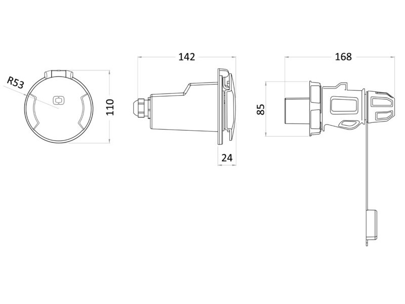 Presa e spina corrente Cruiser 32A