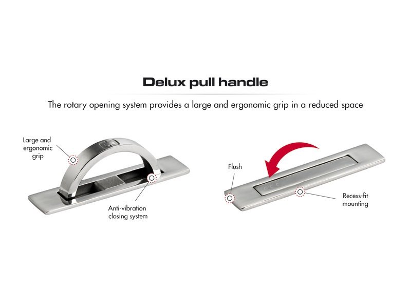 Alzapagliolo Deluxe in Acciaio Inox