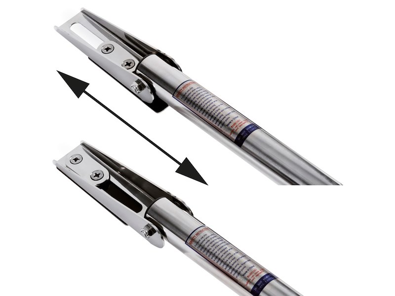 Scaletta Telescopica Slide-Out - 4 Gradini Sovraplancetta