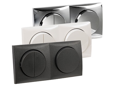 Interruttori e Prese Modulari BERKER – Serie FLOW