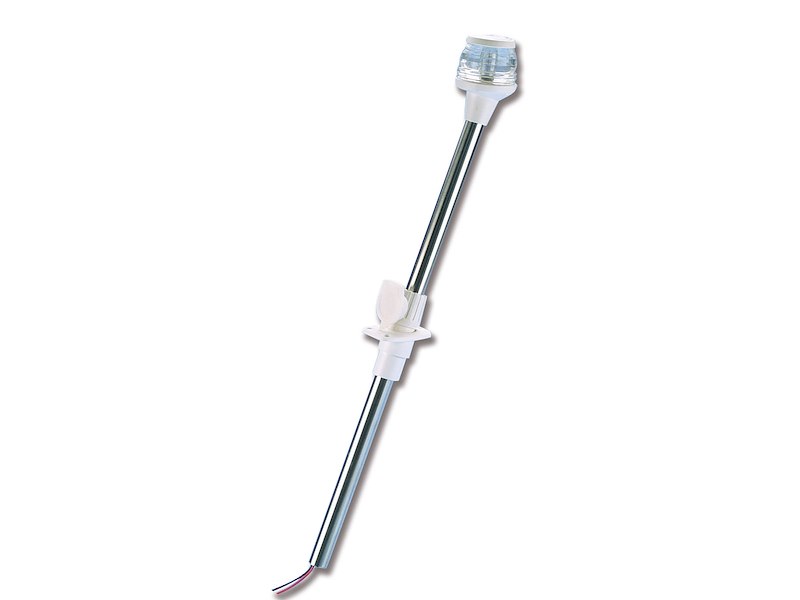 Asta retrattile con luce 360° 