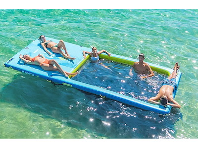 Piattaforma con piscina AQUATONE MANTA