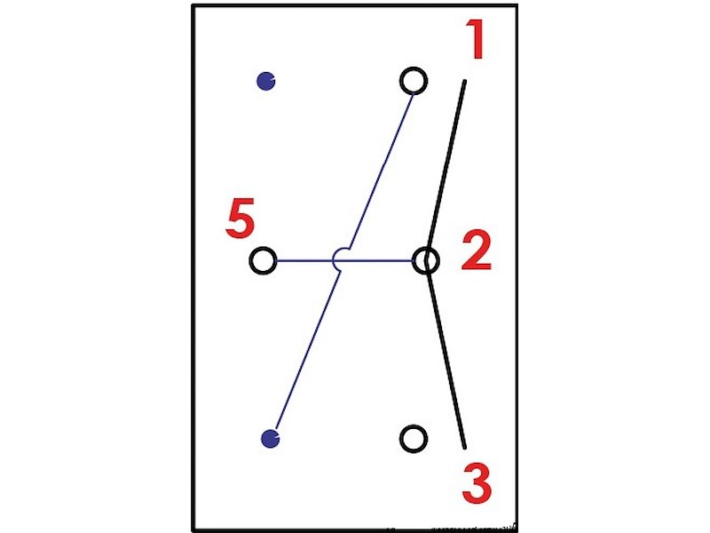 Interruttore a bascula impermeabili IP56 Marina R II doppio LED