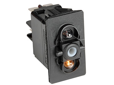 Interruttore a bascula impermeabili IP56 Marina R II doppio LED