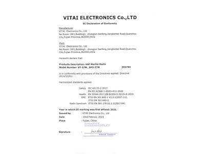 Vhf portatile Sportnav SPO37M