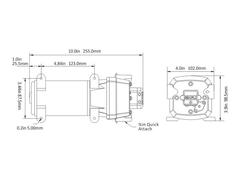 Autoclave SeaFlo 17 Litri/minuto