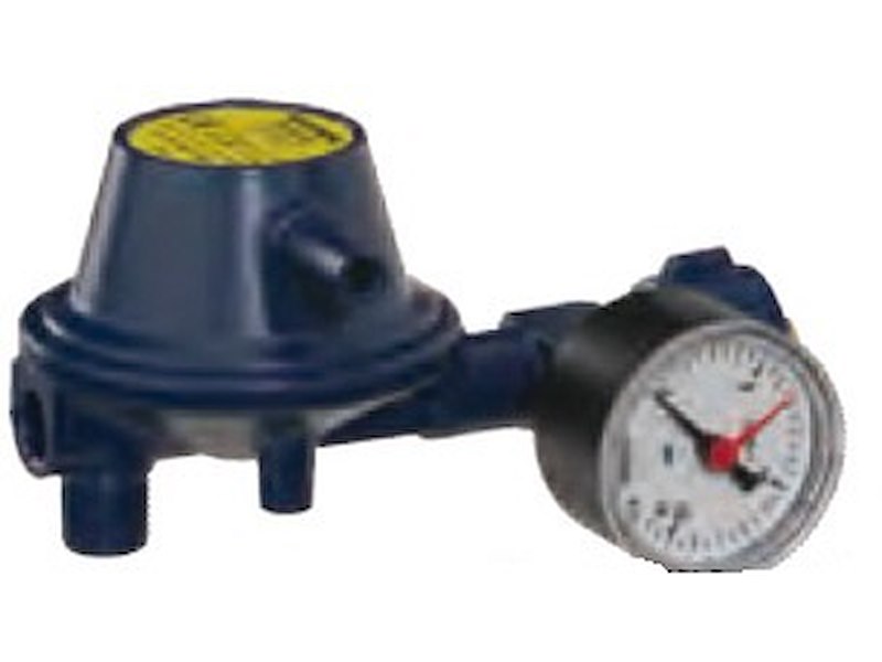 Regolatore di pressione 30 Mb con manometro