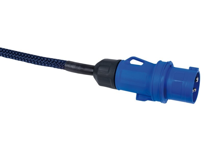 Cavo banchina 220V con calza e spina Cruiser 16A