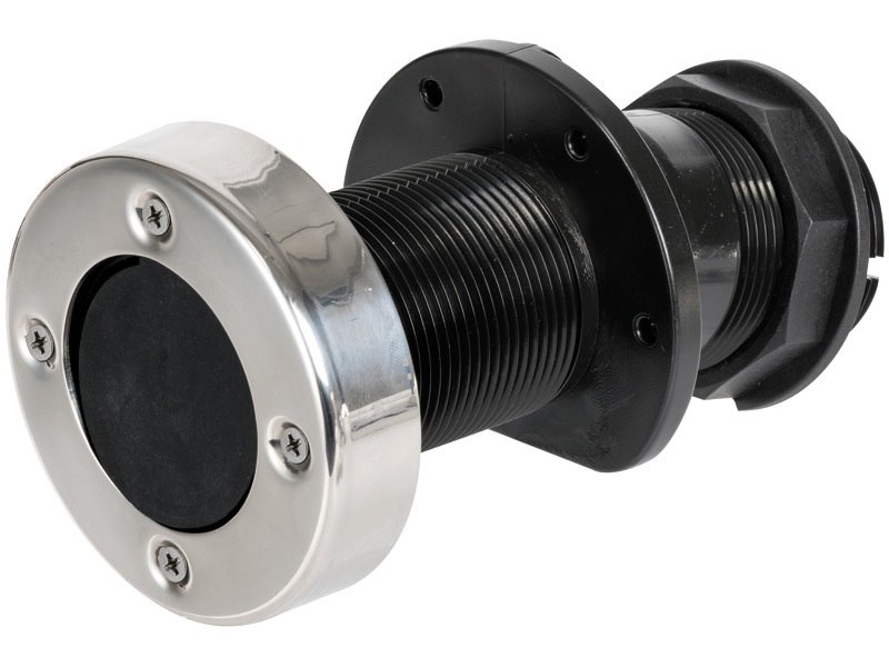 Sistema di scarico a mare / svuotamento pozzetti per specchi di poppa Waterfall