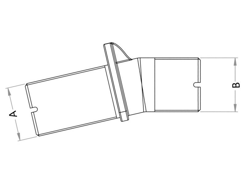 Sistema di scarico a mare / svuotamento pozzetti per specchi di poppa Waterfall