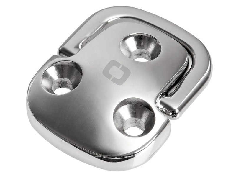 Anelli abbattibili Square pad eyes con anello forgiato HR