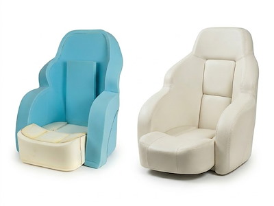 Sedile anatomico imbottito con Flip-Up – Serie 3090