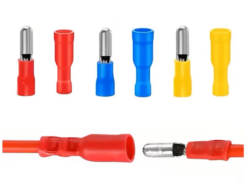 Kit connettori cilindrici Bullet - 50 coppie -