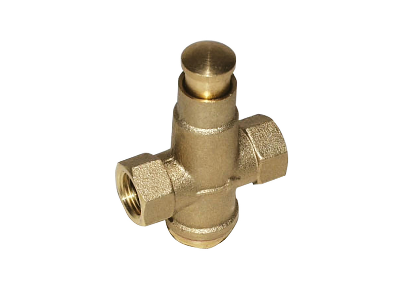 Rubinetto a pulsante da 3/8" F/F in ottone