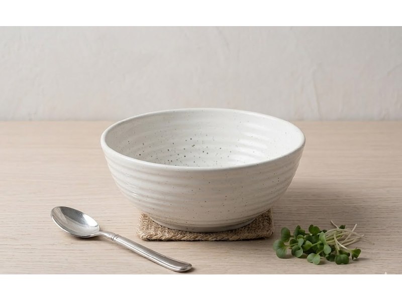 Set Stoviglie in Melamina Premium "Granite Pearl"