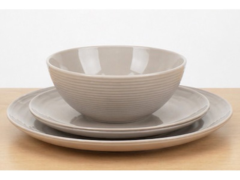 Set Stoviglie melamina "Seramika Latte"