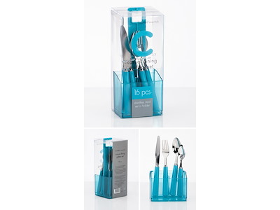 Set posate in acciaio Aqua Cutlery
