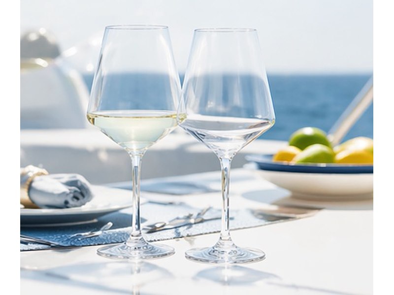 Set Calici barca "Crystal Clear" - 2 Pz -